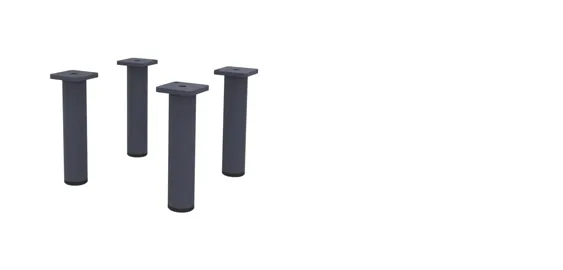 Walrus feet  (set = 4 pcs)