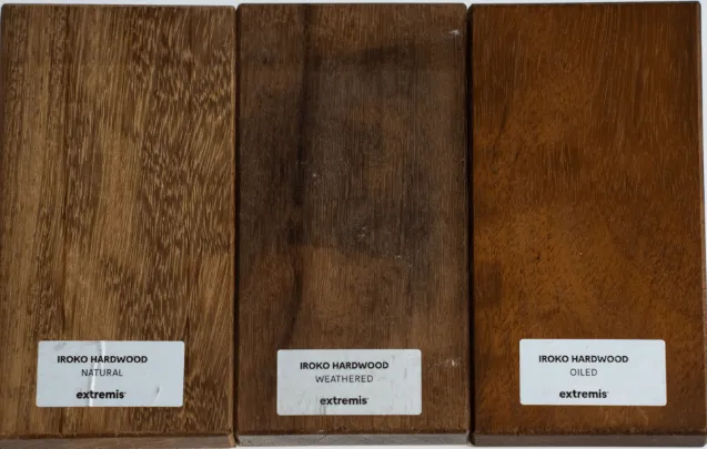 Samples Iroko Hardwood