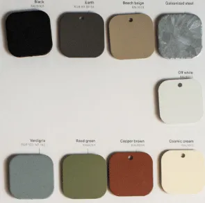 Sample finish chip